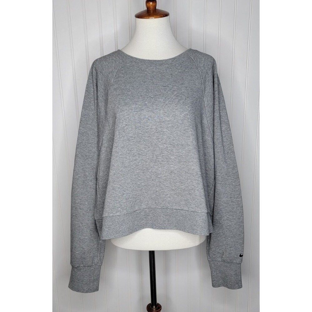 Nike Sportswear Crew Neck Cropped Sweatshirt Women's Plus Size 3X